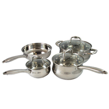 Sunbeam Branson 7-piece Cookware Set , Silver Finish