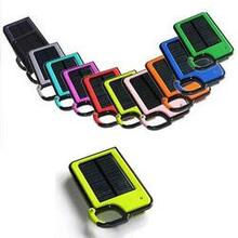 Clip-on Tag Along Solar Charger For Your Smartphone - Color: Green K290-1204655092