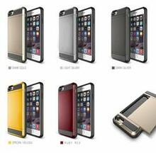 Iphone 6 Quick Wallet & Case With Screen Protection - Color: Light Silver