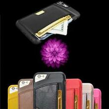 Iphone 6 Protective Case With Hunchback Wallet - Color: Mustard