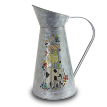 Urban Market Life On The Farm 1.05 Gallon Metal Pitcher With Farm Print