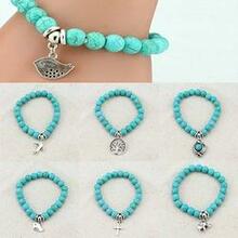 Turquoise Talisman Charms Bracelets
