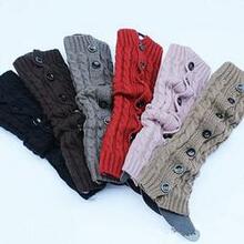 Fancy Feet - Button Up Your Boot Socks - Color: Coco