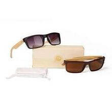 Wanderlust Sunglasses  Eco Friendly, Made From Bamboo Wood And Recycled Plastic Material - Color: M K290-1253789320