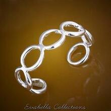 Xo Cuff Style Bracelets Polished In Silver - Style: O-bracelet 1pc
