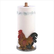 Country Rooster Paper Towel Holder.