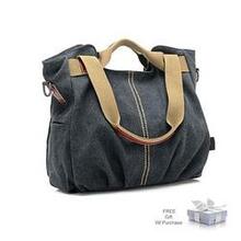 Arm Candy Handy Natural Canvas Handbag F369-1305959045