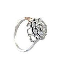 Rose Is A Rose Set Of 4 Or Rings In 18kt Rose Crystals In White Yellow And Rose Gold Plating -selec K290-13710664007715