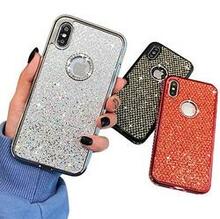 Krystal Iphone Case Shimmery And Shiny In  3 Colors -size: Iphone 7/8 Plus, Color: Black K290-13711766683683