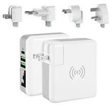 World Wide Multi-power Gizmo With Wireless Charger And Stored Power Bank F369-1386777477155