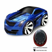 Turbo Racer Voice Activated Remote Control Sports Car - Color: Blue K290-14089148530723