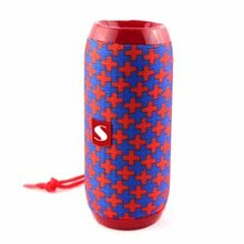 Music Manager Bluetooth Speaker And Subwoofer - Color: Geometric Red K290-14887251443747