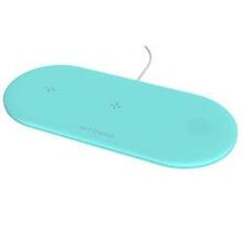 3 In 1 Multi Device Qi Wireless Fast Charger - Color: Blue K290-15741288841251