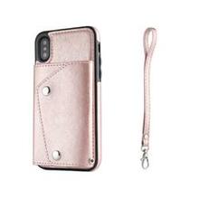 Minimal Case With Wallet For Apple Phones -color: Pink, Size: Iphone - X K290-15741496229923