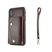 Minimal Case With Wallet For Apple Phones -color: Brown, Size: Iphone - X K290-15741496262691