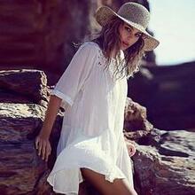 Senorita Romantic Tunic - Color: White K290-16815575429