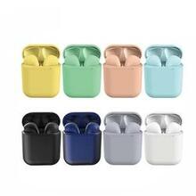 Color Block Dual Chamber One Touch Connect Earbuds With Charger. F369-1769358065699