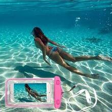 Everglow Waterproof Pouch For Your Smartphone And Essentials - Color: Pink K290-18331771525
