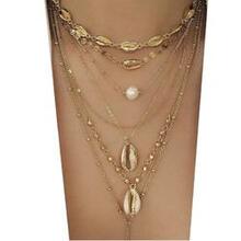 Island Girl Multi Layer Necklace F369-1868418187299