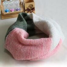 Awesome Hues Tri Color Infinity Scarves - Style: All America