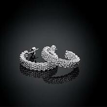 Love At First Sight 18 Kt Gold Plated 925 Sterling Silver Polished And Rose Gold Plated Cross Link  K290-19151086341