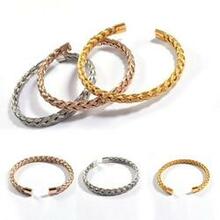 Zarina Bracelets Weaved In Rosegold Gold And Silver Finish - Style: Gold K290-20085142725