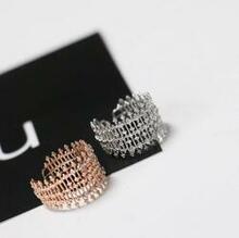 Bellezza Micro Pave Cocktail Ring - Style: Silver Pave K290-20157788997