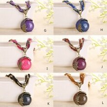Love Rain Necklace Boho Vibe In 12 Shades - Style: Color G