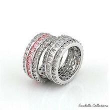 Lumina Pure & Pink Banquet Rings