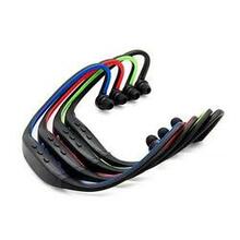 The Unstoppable Bluetooth Wrap Around Headphones -outer Frame Color: Black, Color: Blue