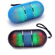 Dance With Me Portable Bluetooth Speaker With Disco Led Lights - Color: White K290-2181588612