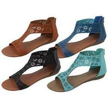 Crazy Daisies Summer Sandals -color: Mint, Size: 11
