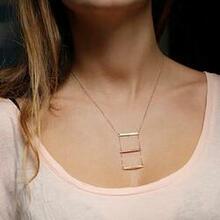 Lead To Succeed Necklace - Color: Yellow Gold Plated