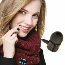 Bluetooth Infinity Scarf - Color: Red K290-22667815621