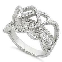 Ring Ceremony Double Infinity 2 In 1 Cz Ring - Ring Size: 6 K290-25537410768