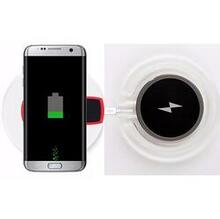 Wireless Qi Charger In Translucent Color For Samsung And Other Compatible Phones - Color: Black K290-27497655760