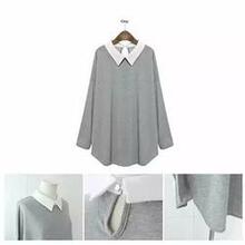 Signature Chic Shirt White Collar Sophistication In Plus Sizes F369-2842691013