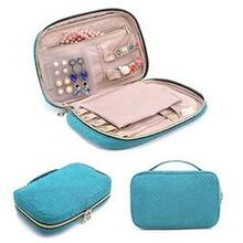 Nomad Jewelry And Accessory Pouch - Color: Ocean And Sky