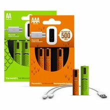 Eco Recharge 4 Pack Aa Or Aaa Usb Rechargeable Batteries - Color: Aaa -4 Pack K290-30302485708835