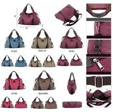 Jacqueline Canvas Crossbody Bag From Journey Collection F369-3056623365