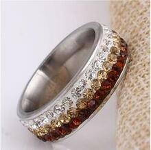 Cocktail & Mocktail Rings Cz Crystals With Ombre Effect -ring Size: 11, Ring Color: Fruity Wine K290-31023126352
