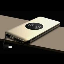 Powerfull Portable Powerbank With Wireless Charger - Color: Gold K290-31052241305686