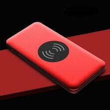 Powerfull Portable Powerbank With Wireless Charger - Color: Red K290-31052241403990