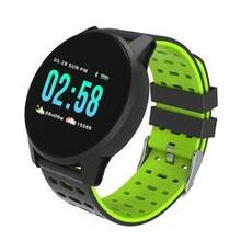 Mr. Monitor Smart Fit 12 Function Smart Watch Everyday Health Tracker - Color: Lime Green -round K290-31297041334358