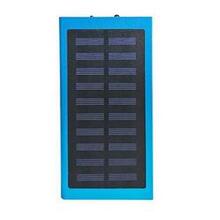 Slim Giant Solar Power Extender For All Gadgets With 2 Usb Ports - Color: Blue