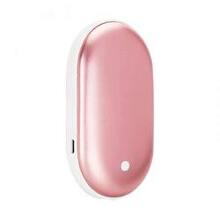 Warm And Cozy Portable Hand Warmer And Power Bank - Color: Rose Pink K290-31472733028438