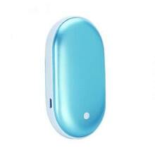 Warm And Cozy Portable Hand Warmer And Power Bank - Color: Blue K290-31472733159510