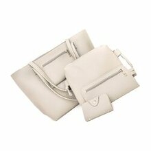 Uptown Handbag 4 In 1 Bags In A Bag - Color: Pearly White K290-31576239177814