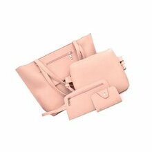 Uptown Handbag 4 In 1 Bags In A Bag - Color: Seashell Pink K290-31576239210582