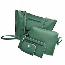 Uptown Handbag 4 In 1 Bags In A Bag - Color: Hunter Green K290-31592430469206
